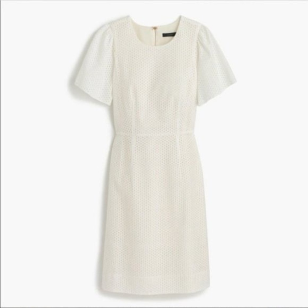 J. Crew White Mini Dress